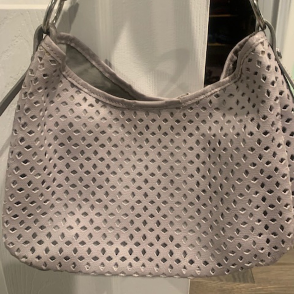 small leather bag